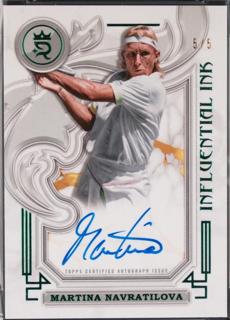 Martina Navratilova [Green] #I-MN