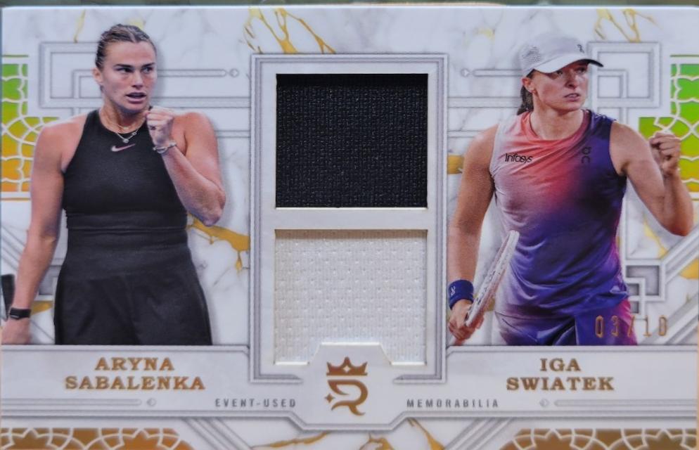 Iga Swiatek / Aryna Sabalenka [Gold] #PSP-SS