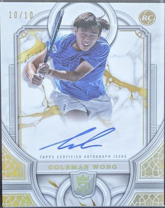 Coleman Wong [Gold] #RA-CW