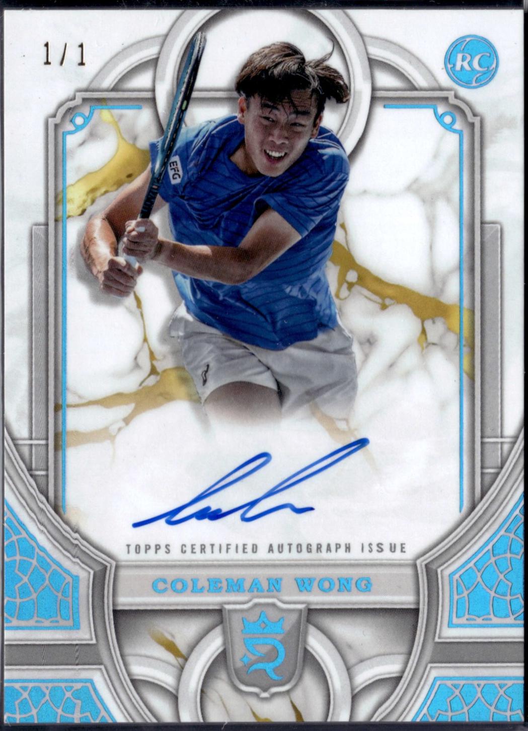 Coleman Wong [Platinum] #RA-CW