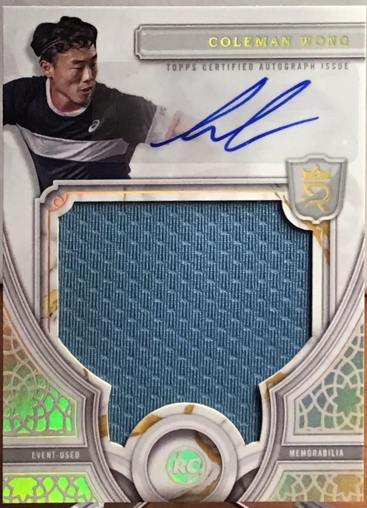 Coleman Wong [Gold] #RRA-CW