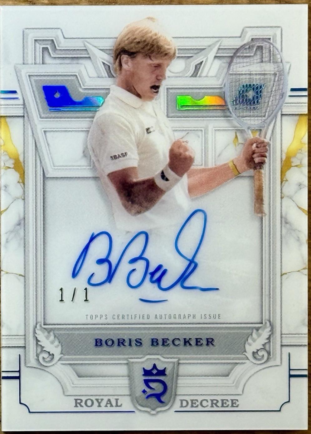 Boris Becker [Platinum] #RD-BR