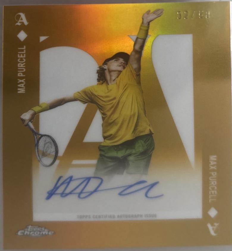 Max Purcell [Gold Refractor] #AA-ML