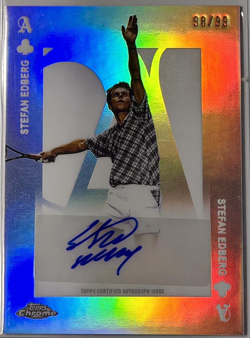 Stefan Edberg [Refractor] #AA-SE