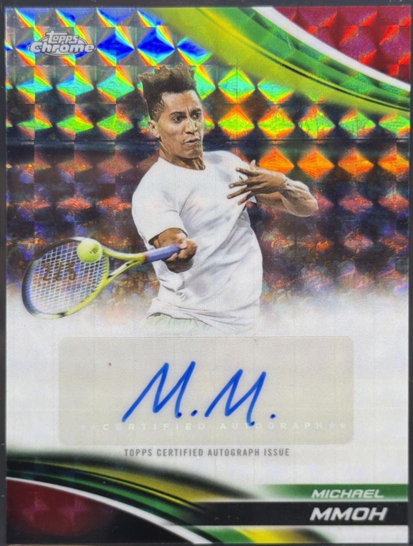 Michael Mmoh [Red Geometric Refractor] #CA-MMH
