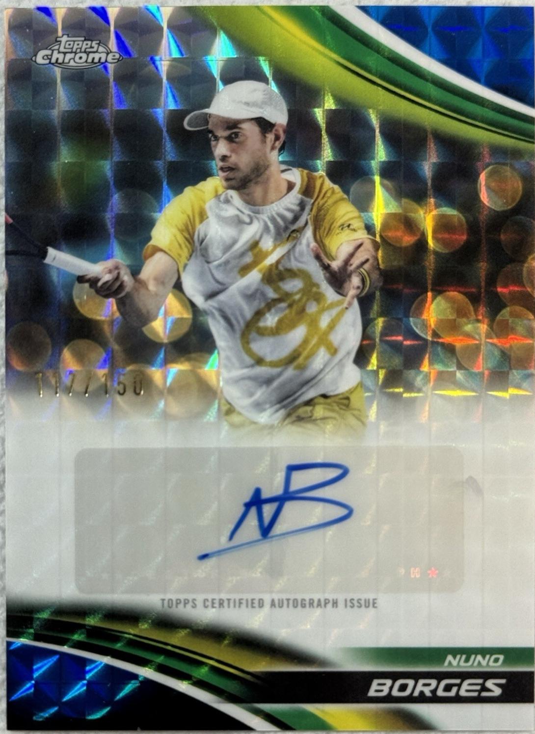Nuno Borges [Blue Refractor] #CA-NBS