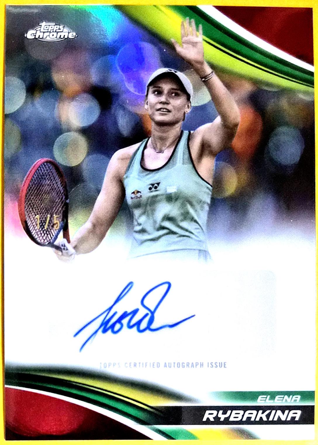 Elena Rybakina [Red Refractor] #CA-ERA