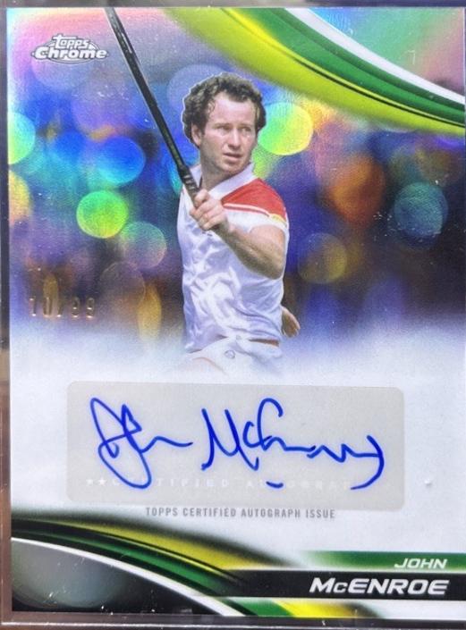 John McEnroe [Refractor] #CA-JME