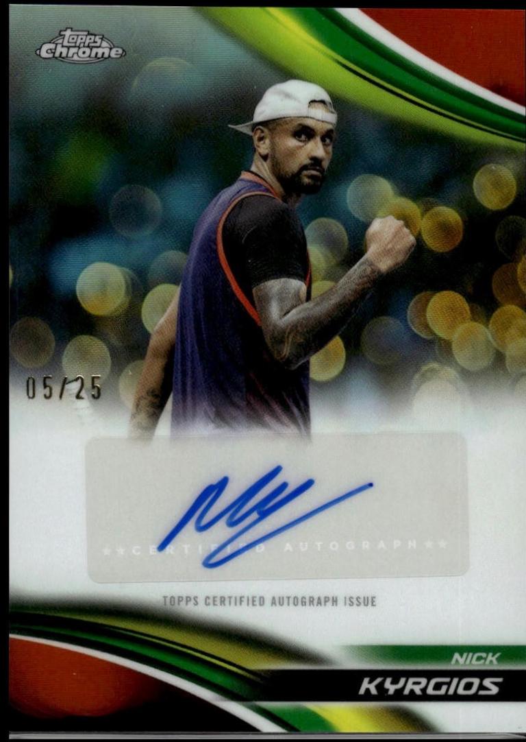 Nick Kyrgios [Orange Refractor] #CA-NKS