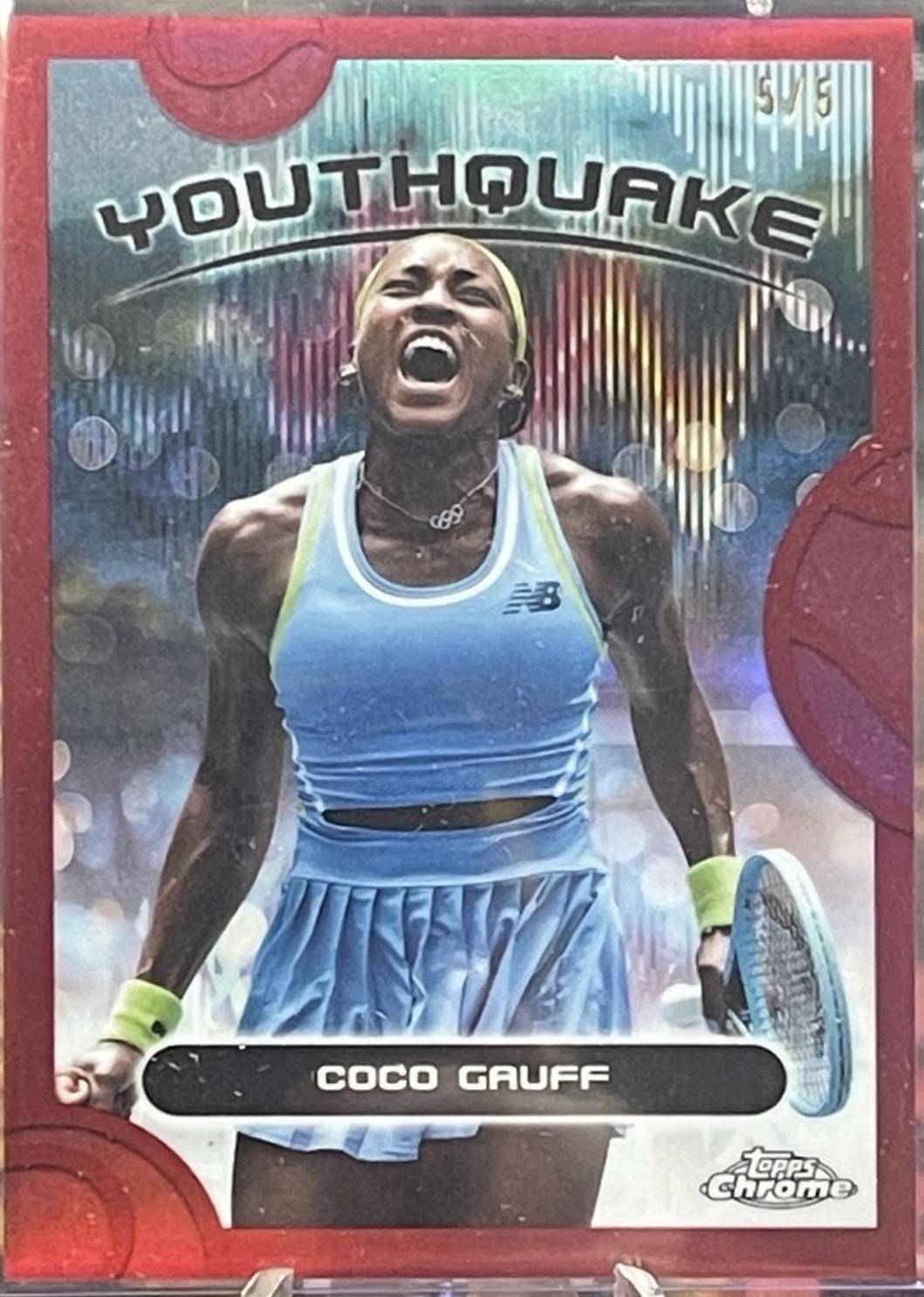 Coco Gauff [Red] #YQE-1