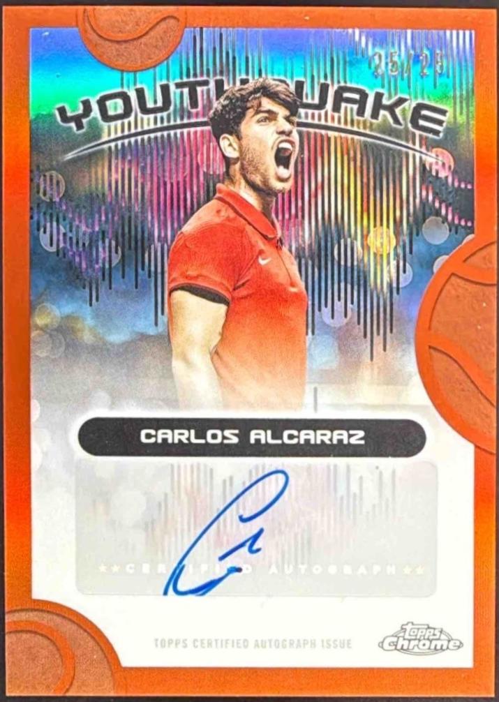 Carlos Alcaraz [Orange Refractor] #YS-CA