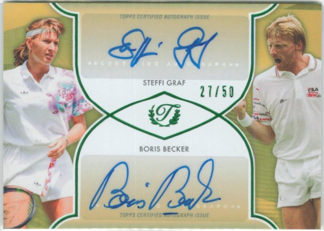 Boris Becker / Steffi Graf [Gold Foil] #DA-6