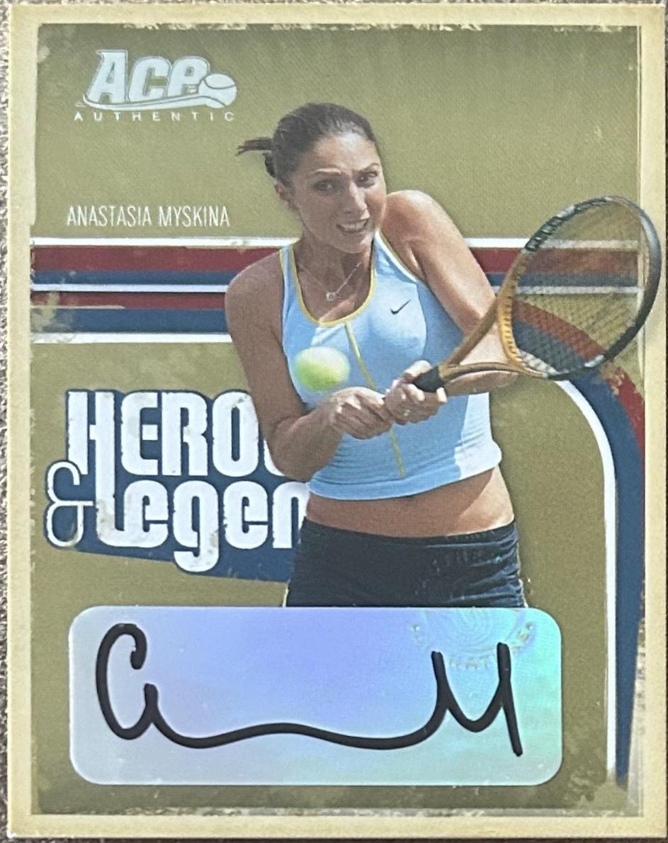 Anastasia Myskina [Autograph] #64