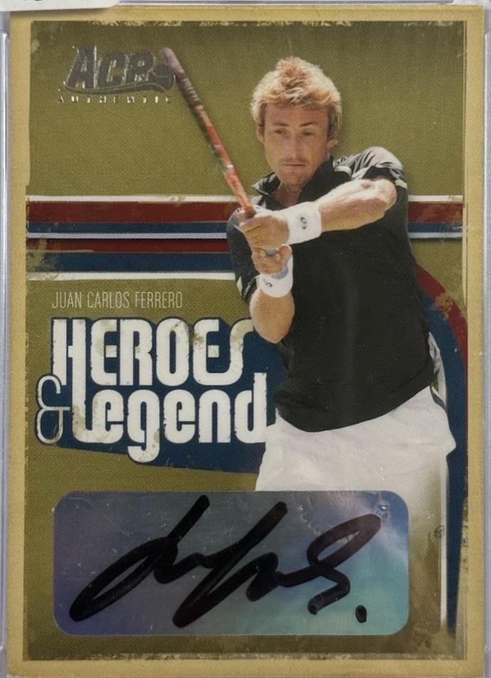 Juan Carlos Ferrero [Autograph] #23