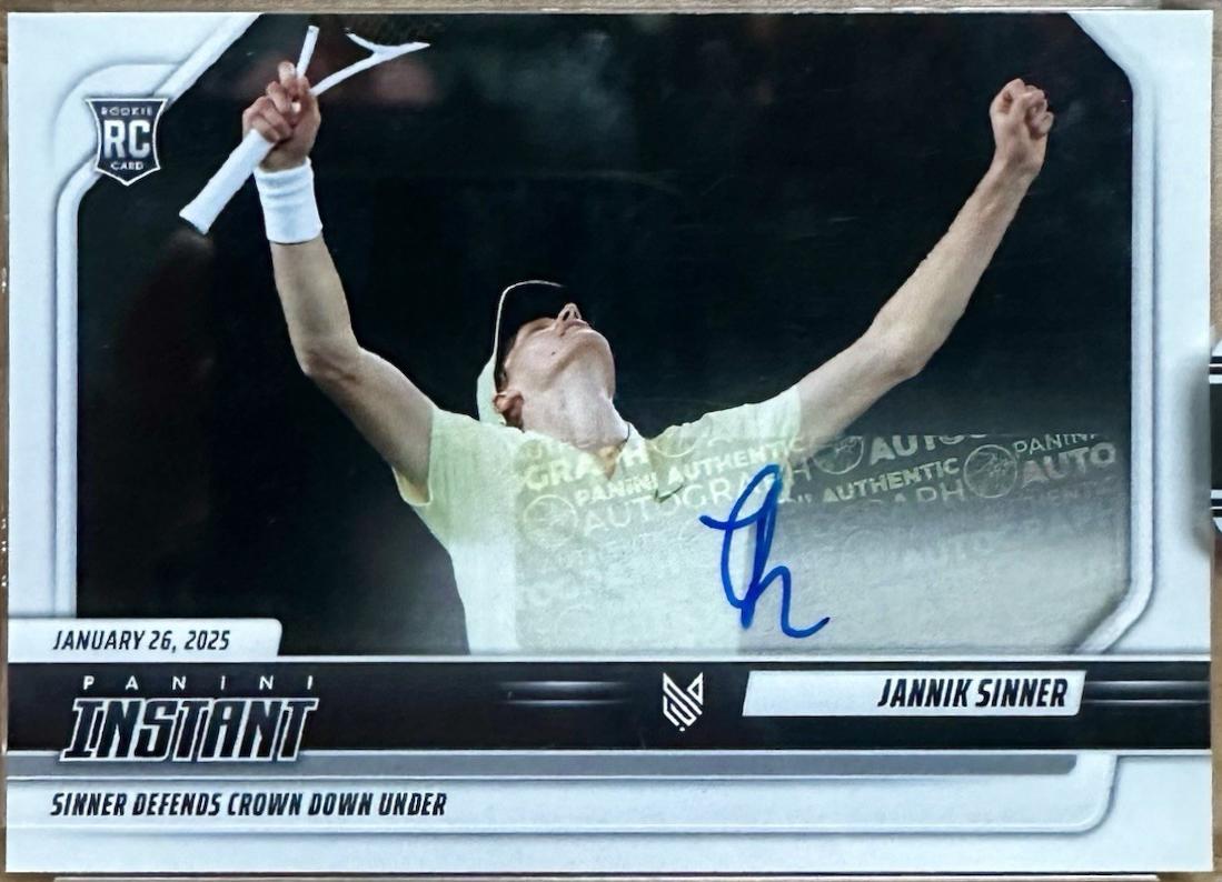 Jannik Sinner [Autograph] #JS-5
