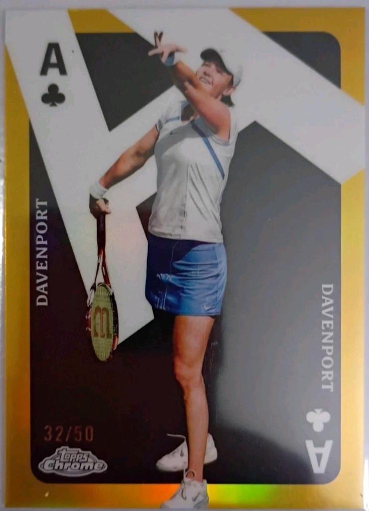 Lindsay Davenport [Gold Refractor] #CAS-LD