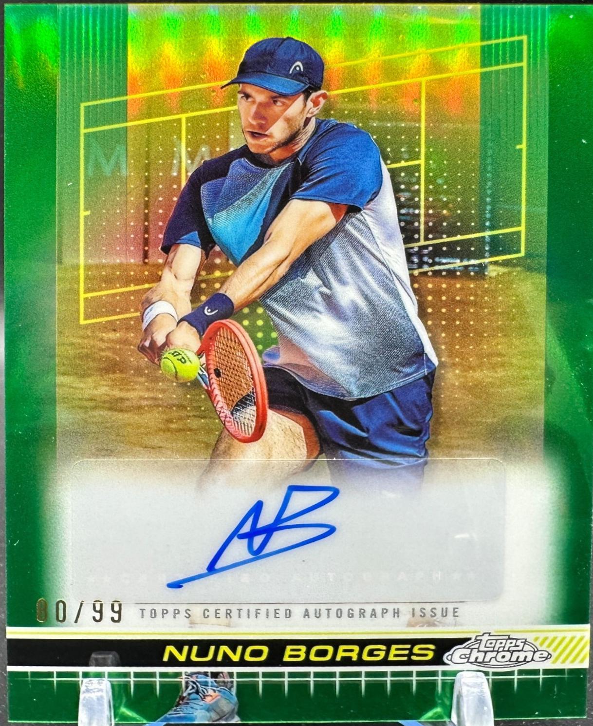 Nuno Borges [Green Grass Court Refractor] #TCA-NBS
