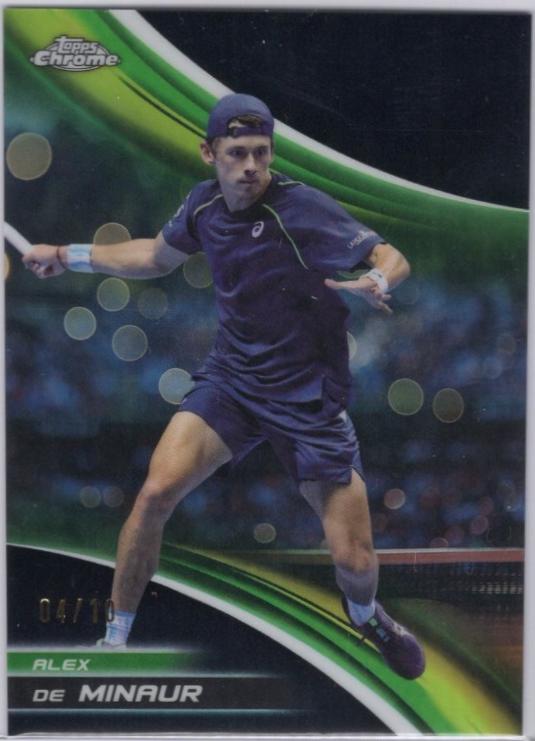 Alex de Minaur [Black Refractor] #12