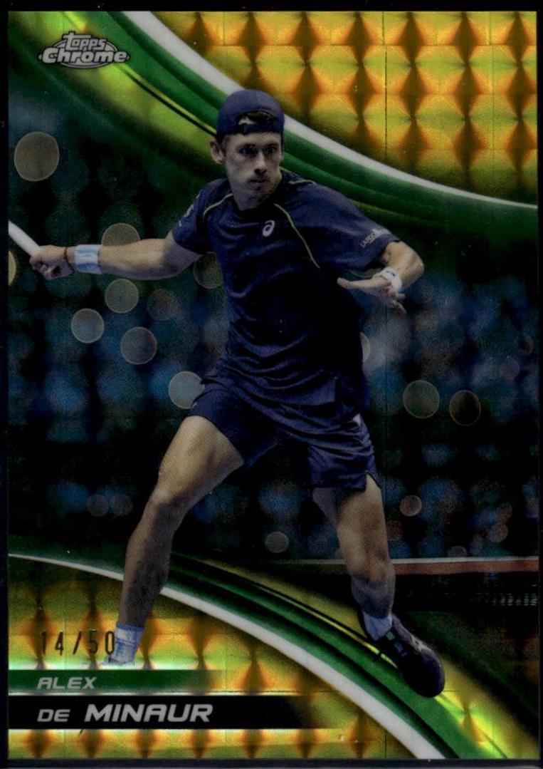 Alex de Minaur [Gold Geometric Refractor] #12