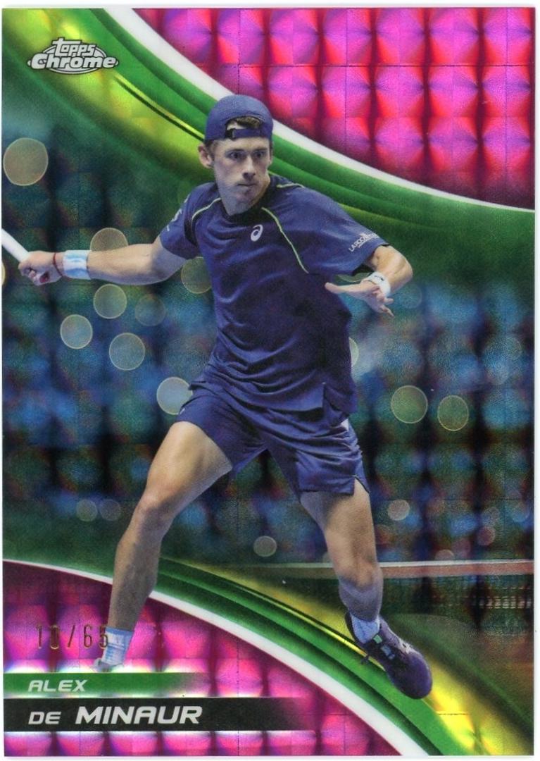Alex de Minaur [Pink Geometric Refractor] #12