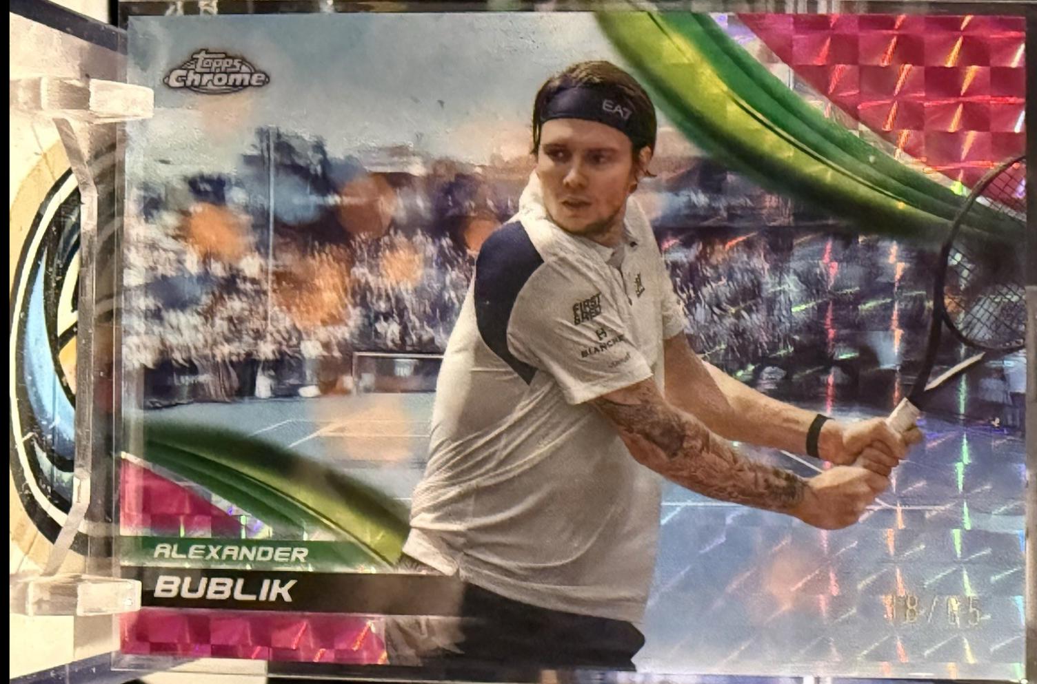 Alexander Bublik [Pink Geometric Refractor] #49