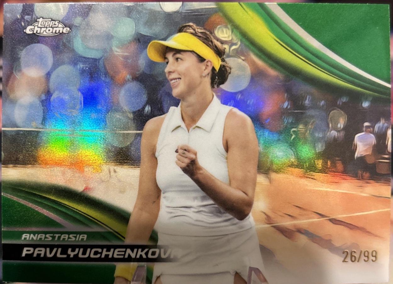 Anastasia Pavlyuchenkova [Green Refractor] #47