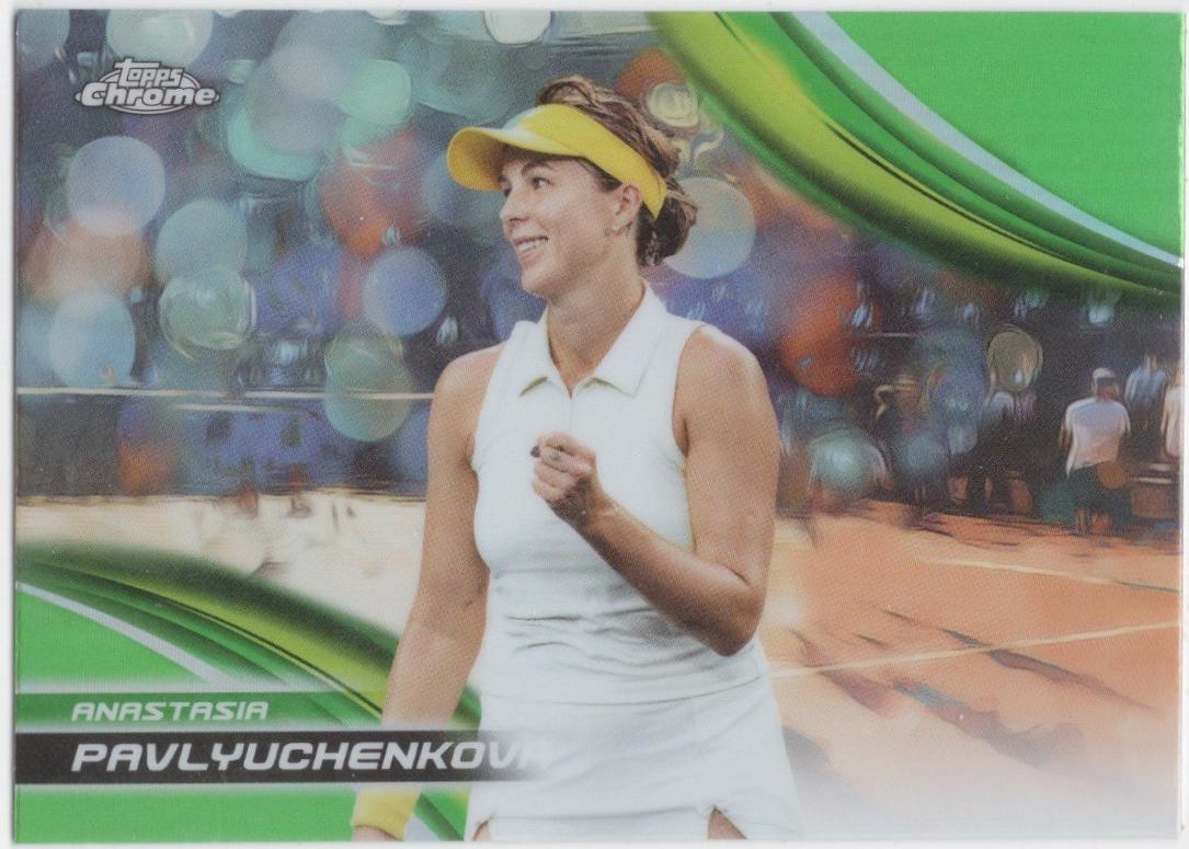 Anastasia Pavlyuchenkova [Lime Green Refractor] #47