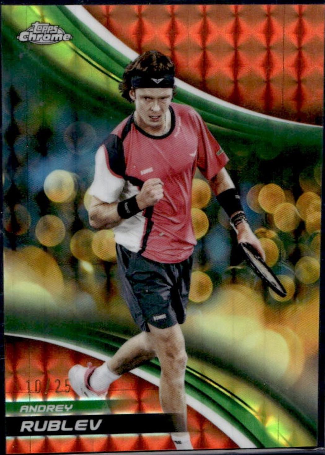 Andrey Rublev [Orange Geometric Refractor] #7