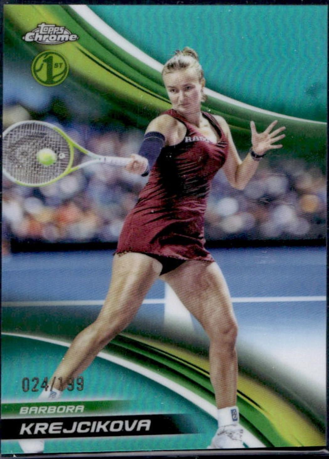 Barbora Krejcikova [Aqua Refractor] #19