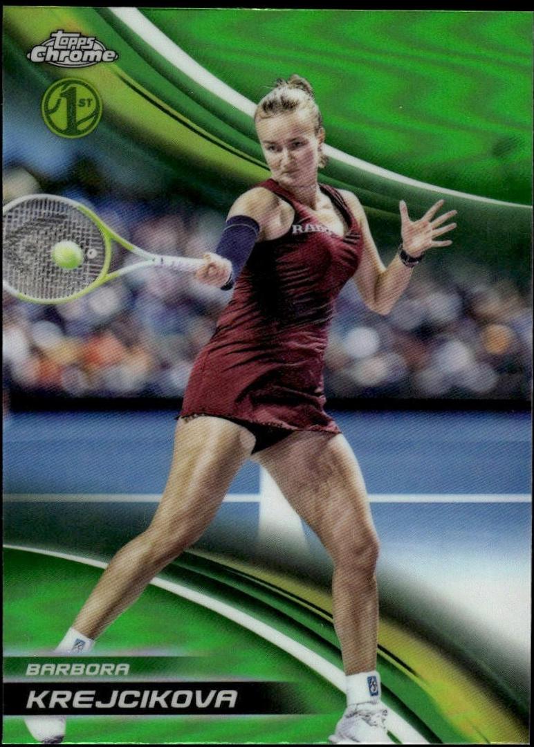 Barbora Krejcikova [Lime Green Refractor] #19
