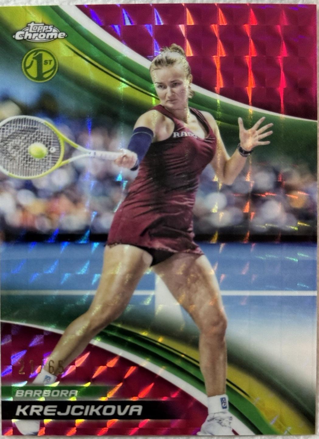 Barbora Krejcikova [Pink Geometric Refractor] #19