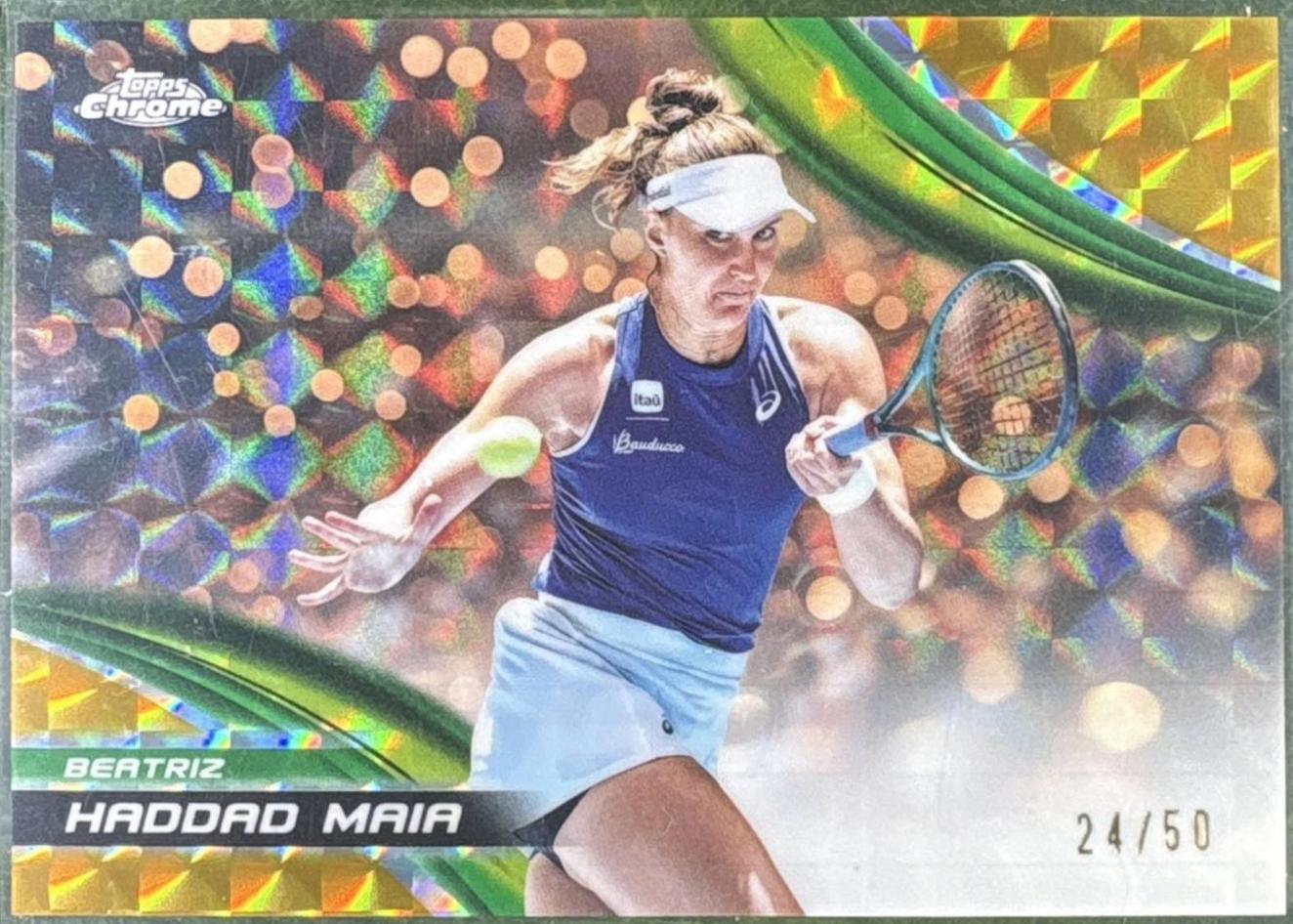 Beatriz Haddad Maia [Gold Geometric Refractor] #13