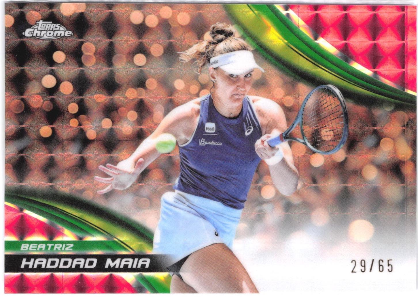 Beatriz Haddad Maia [Purple Geometric Refractor] #13