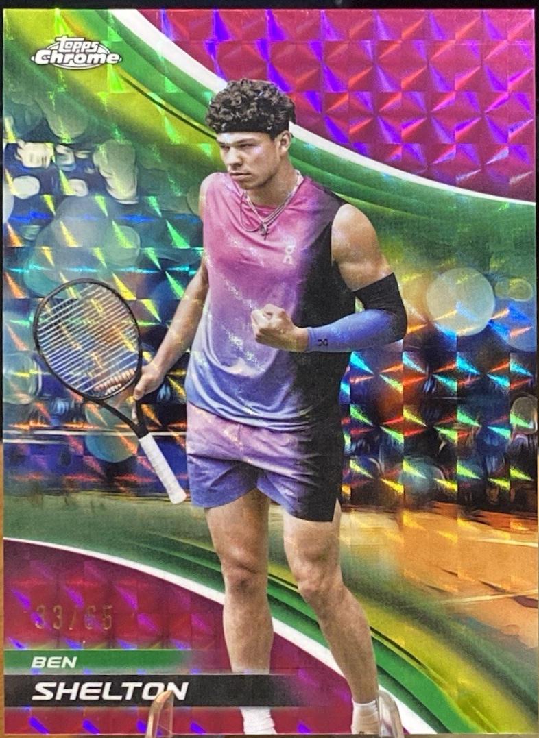 Ben Shelton [Pink Geometric Refractor] #36