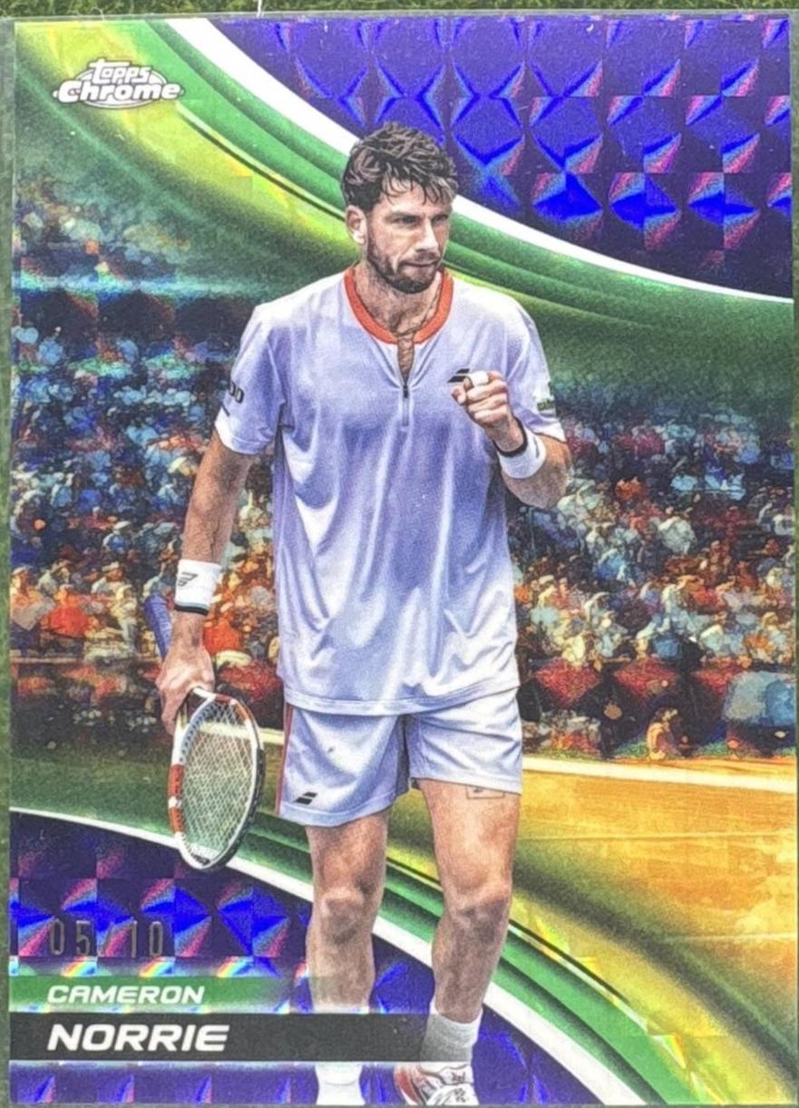Cameron Norrie [Purple Geometric Refractor] #77
