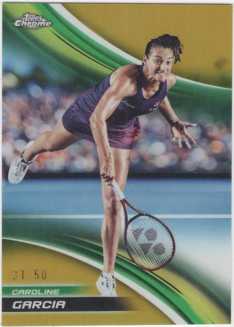 Caroline Garcia [Gold Refractor] #63