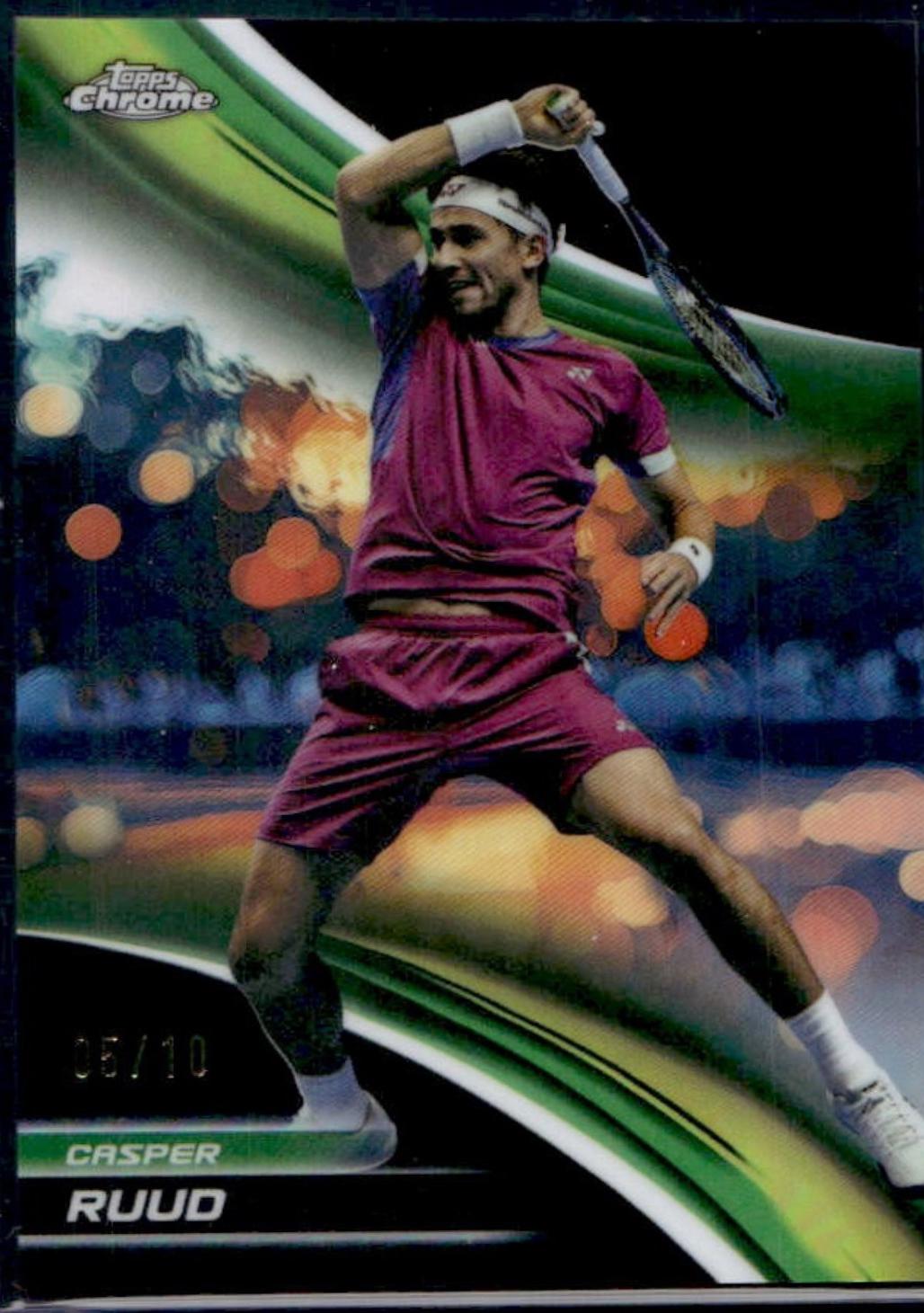 Casper Ruud [Black Refractor] #9