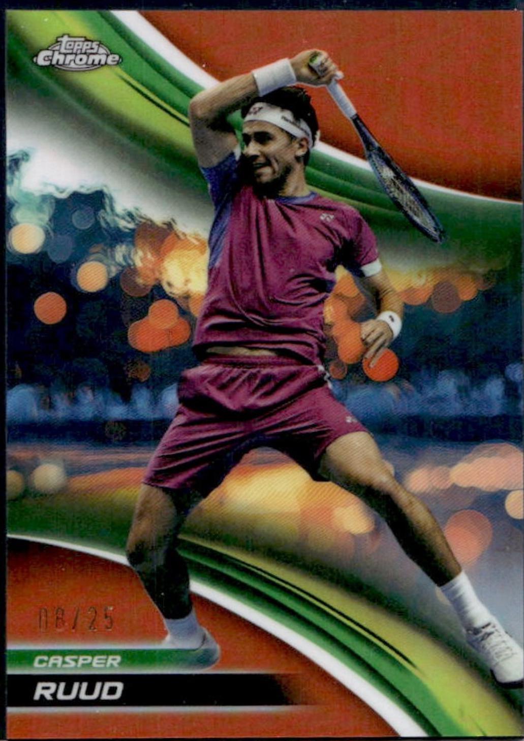 Casper Ruud [Orange Refractor] #9