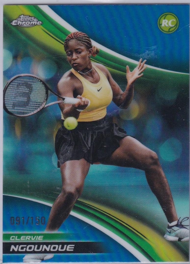 Clervie Ngounoue [Blue Refractor] #98