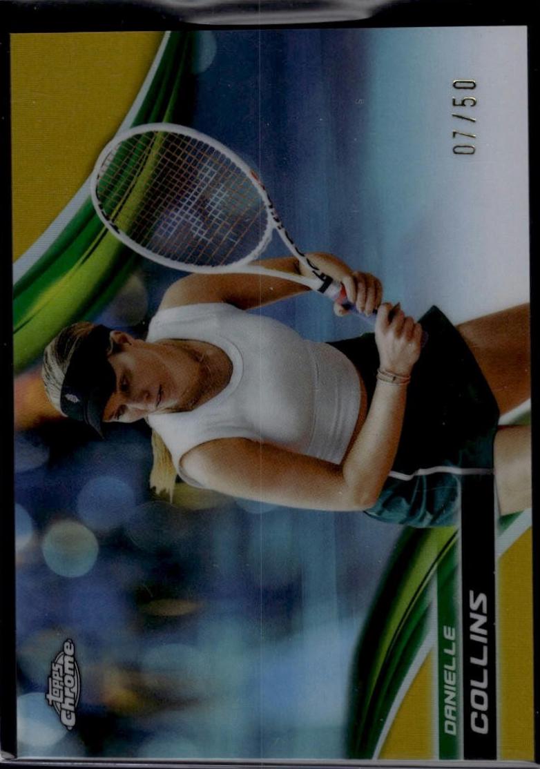 Danielle Collins [Gold Refractor] #15