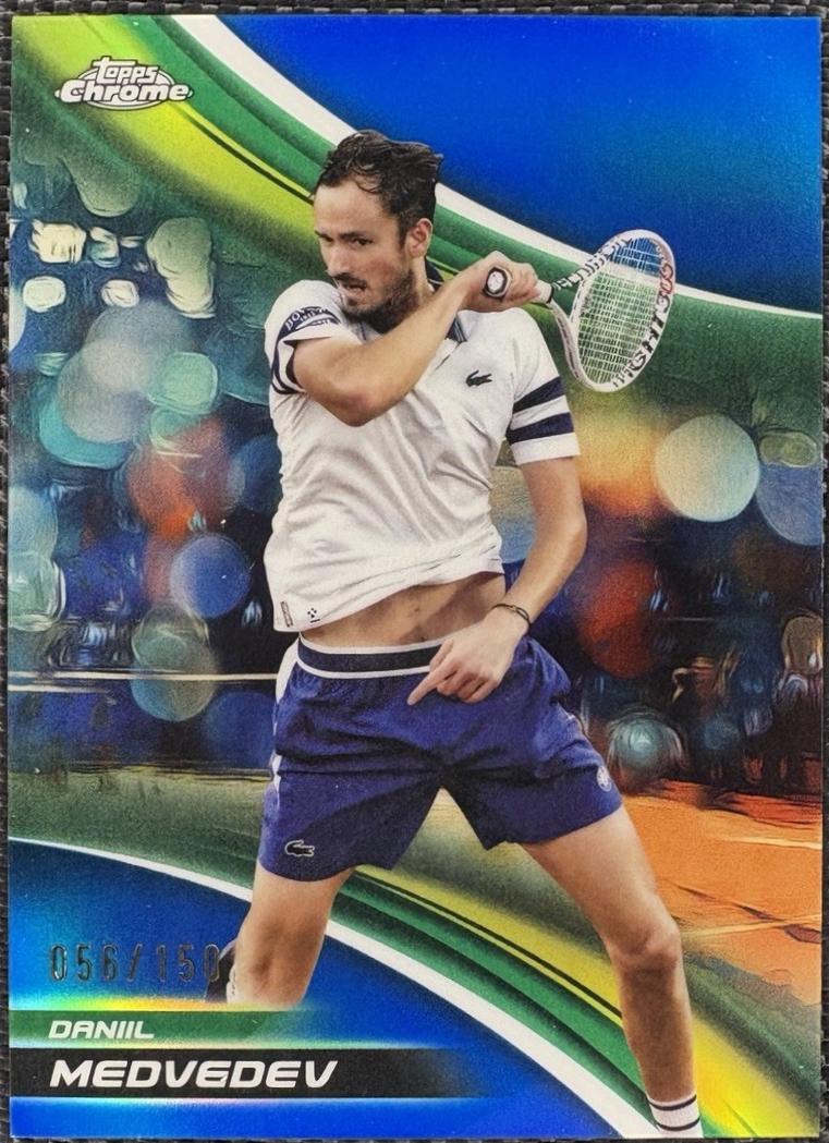 Daniil Medvedev [Blue Refractor] #3