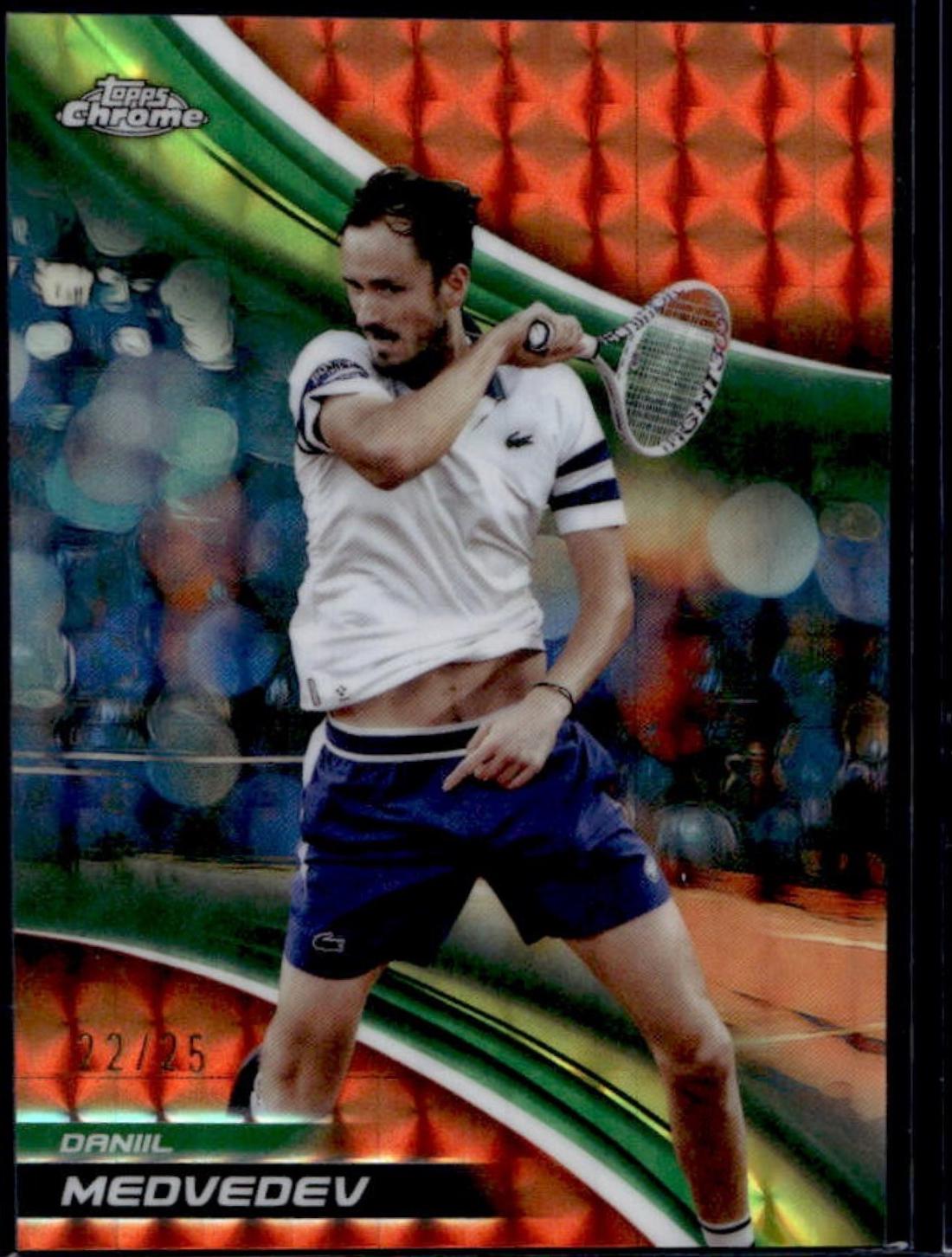 Daniil Medvedev [Orange Geometric Refractor] #3