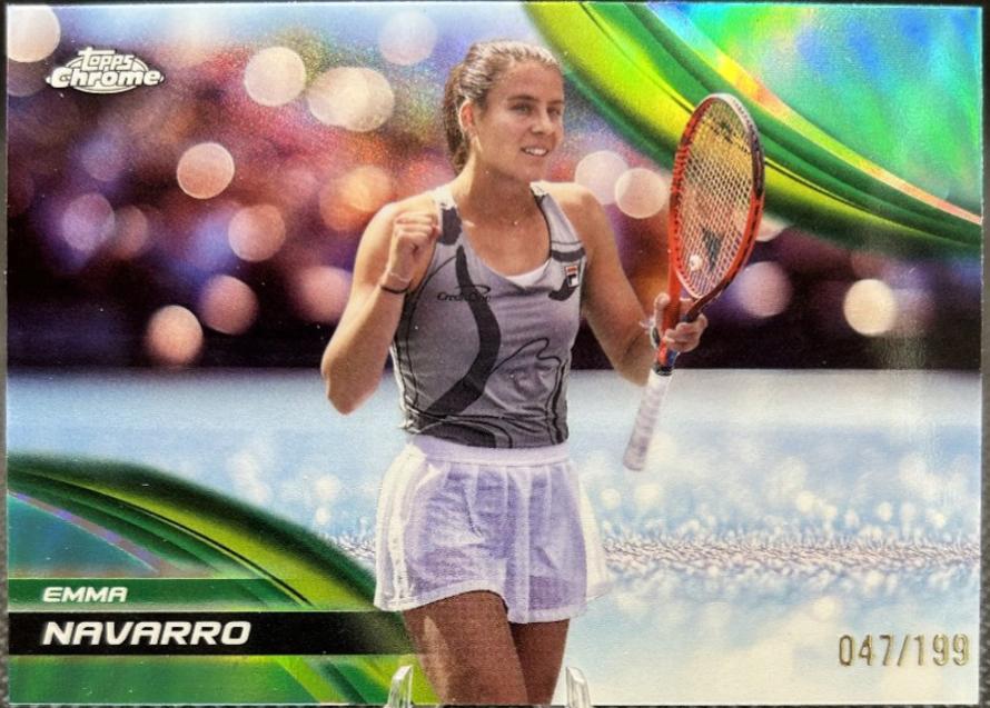 Emma Navarro [Aqua Refractor] #10