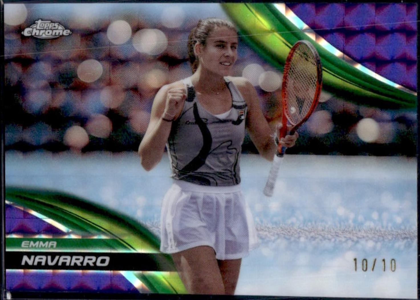 Emma Navarro [Purple Geometric Refractor] #10