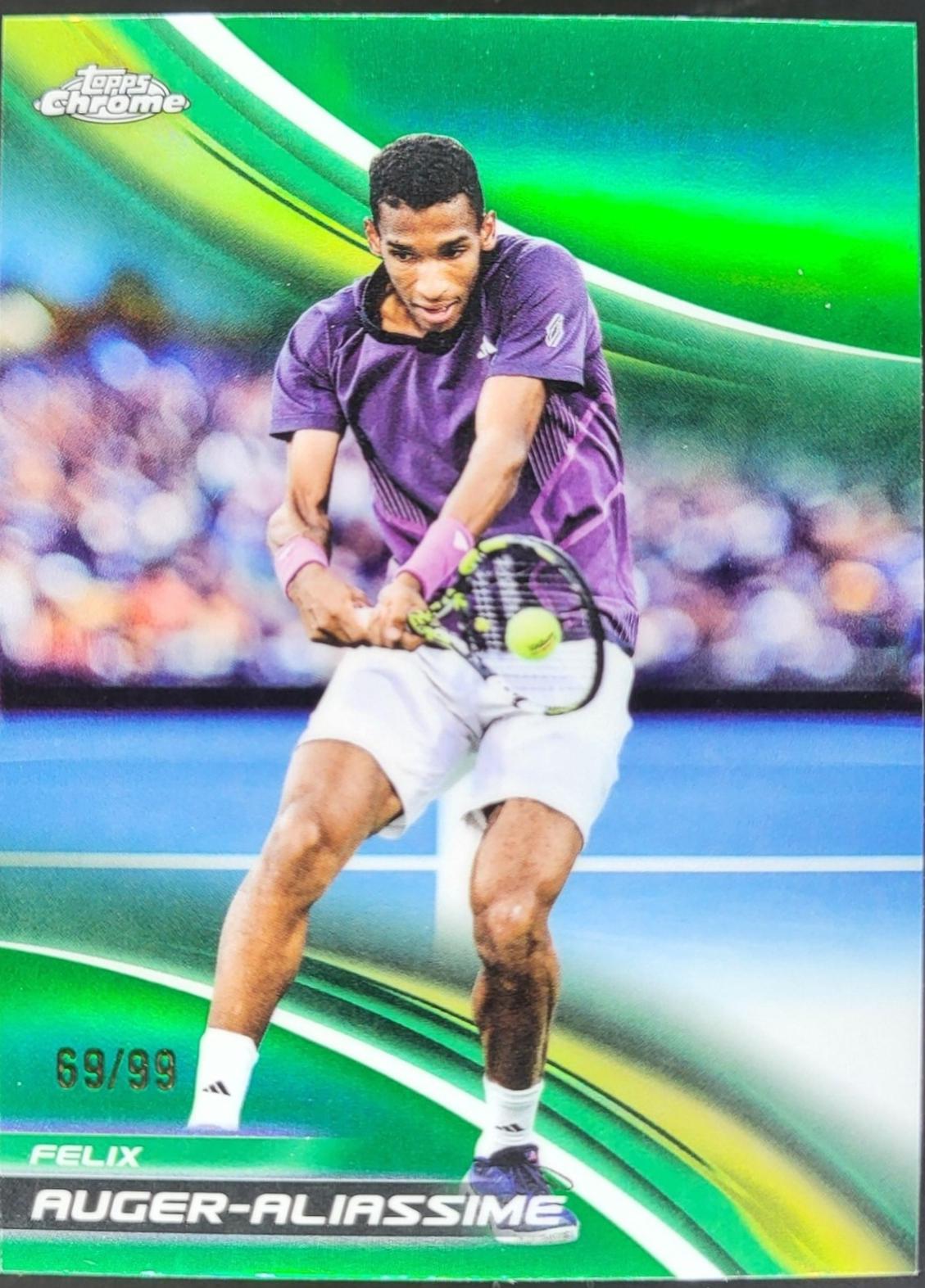 Felix Auger-Aliassime [Green Refractor] #30