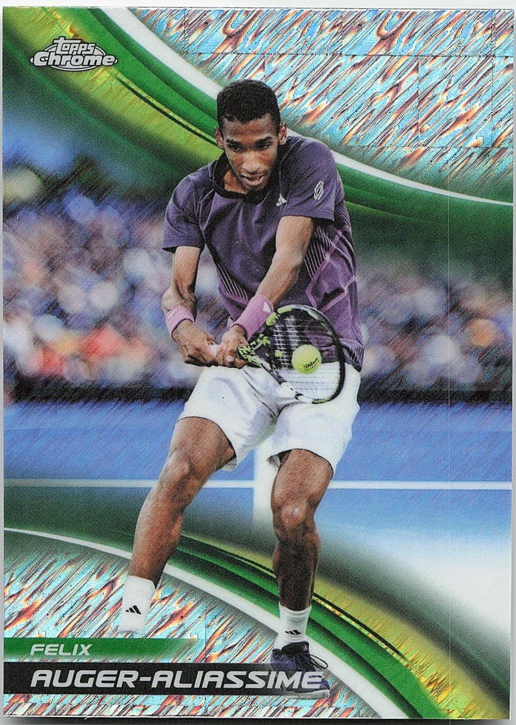 Felix Auger-Aliassime [Shimmer Refractor] #30