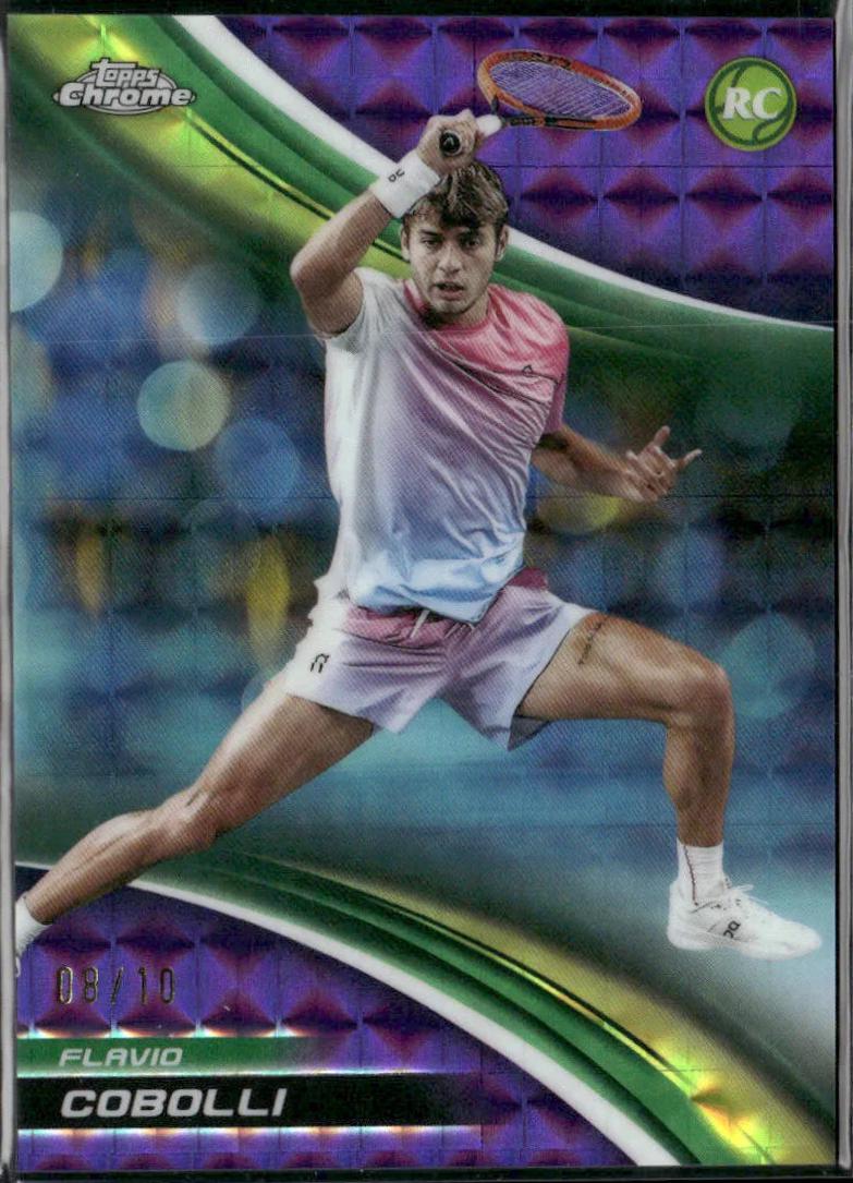 Flavio Cobolli [Purple Geometric Refractor] #48