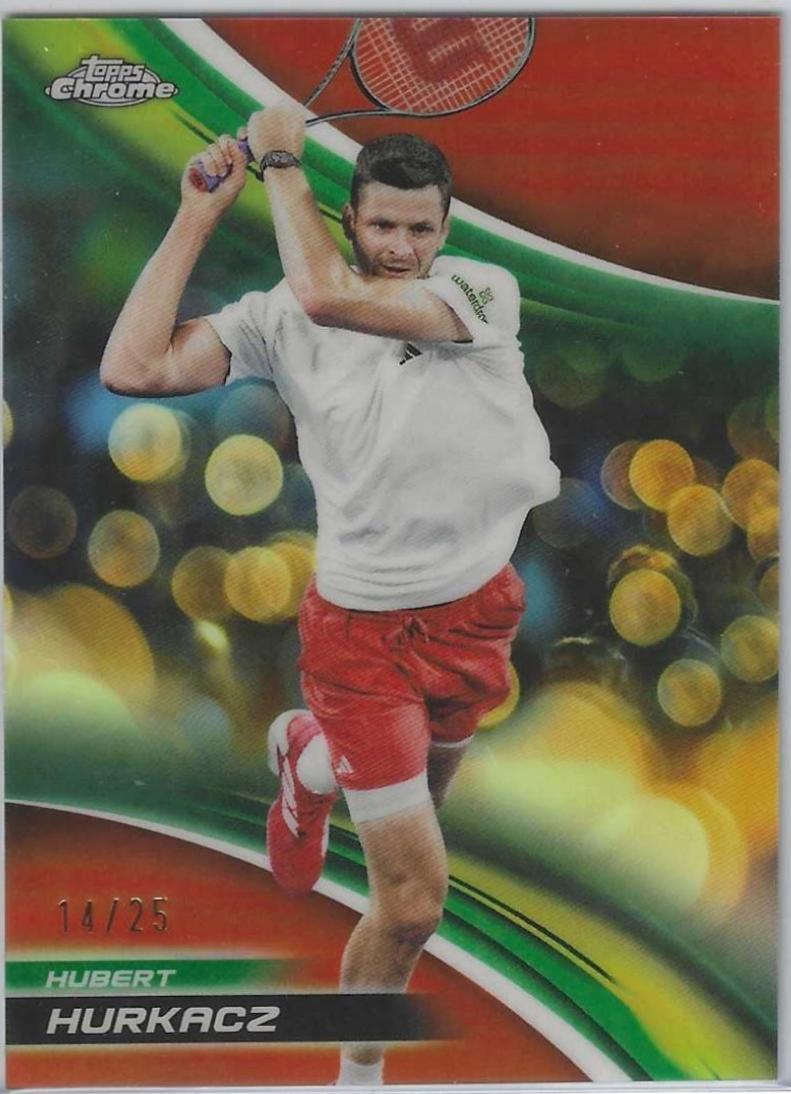 Hubert Hurkacz [Orange Refractor] #18
