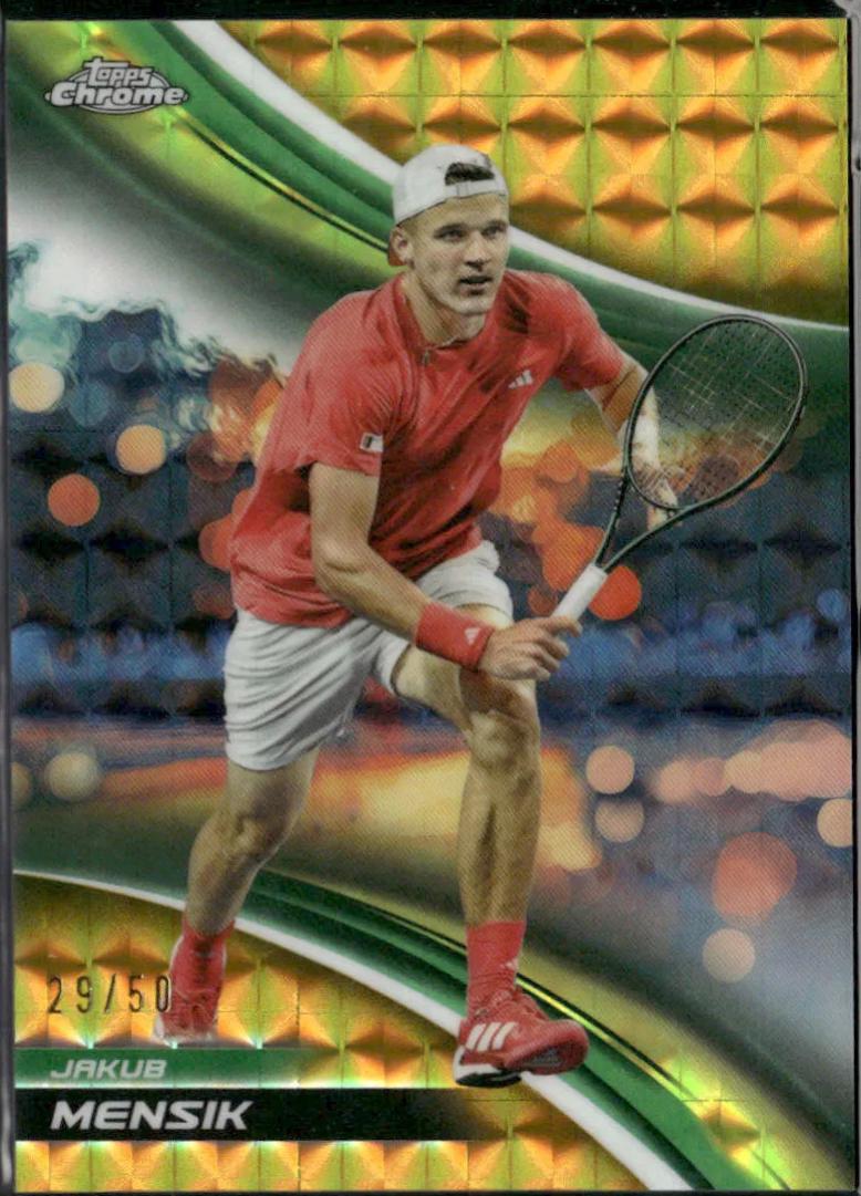Jakub Mensik [Gold Geometric Refractor] #75
