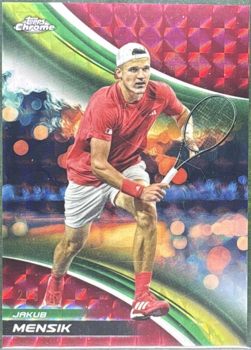 Jakub Mensik [Red Geometric Refractor] #75